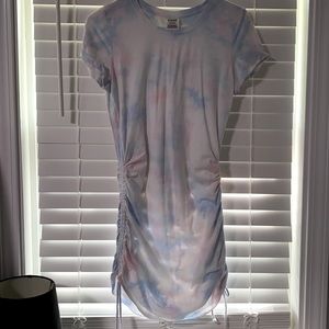 PINK Drawstring Dress